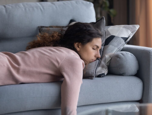 fatigue woman morning sleep